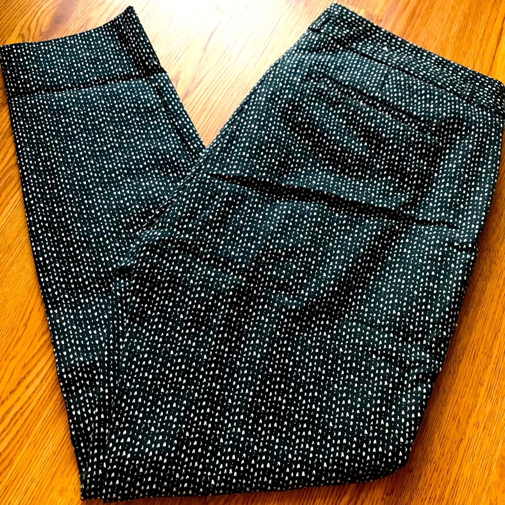 Mid-High rise cigarette pants